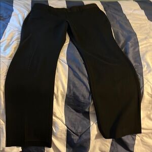 Express Women’s Editor Dress Pants - Size 12 - Straight Leg - Black